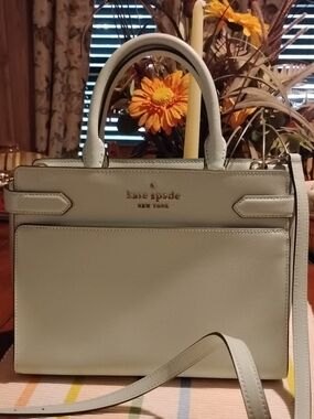 Kate Spade mint Green Leather Crossbody